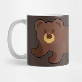 Furry Charm: Pixel Art Design for Adorable Outfits Mug